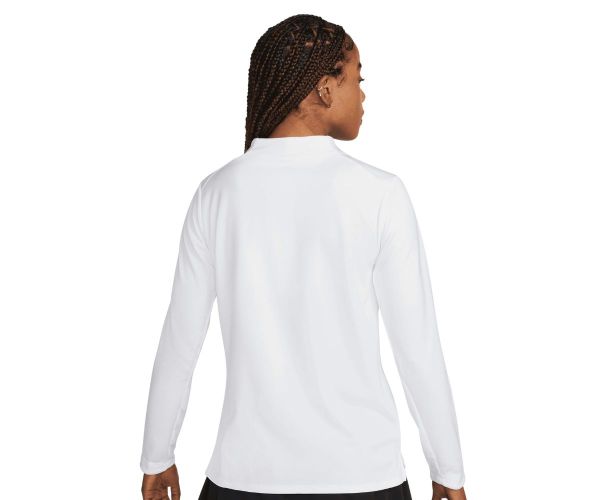 Sweat Femme Nike Dri-Fit Advantage UV 1/2 Zip Top White