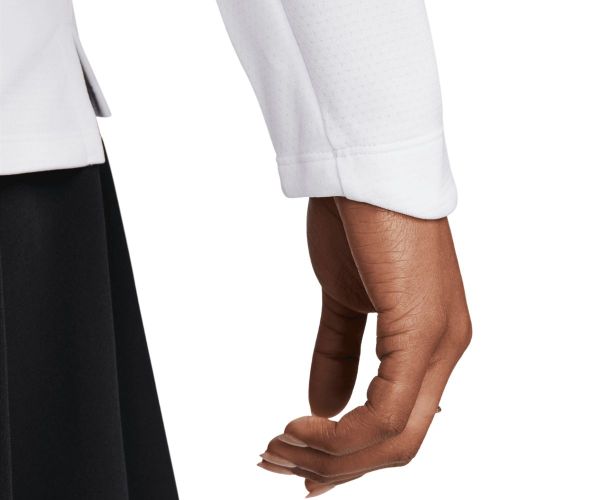 Sweat Femme Nike Dri-Fit Advantage UV 1/2 Zip Top White