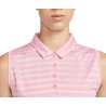 Polo Femme Sans Manches Nike Dri-Fit Victory Stripe