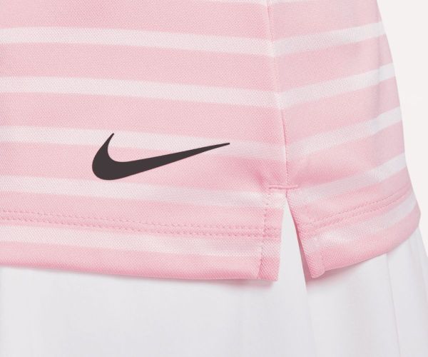 Polo Femme Sans Manches Nike Dri-Fit Victory Stripe