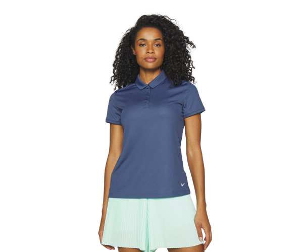 Polo Femme Nike Dri-Fit Victory Diffused Blue