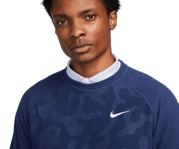 Pull Nike Dri-FIT Wool Crew Camo pour Golfeurs : Confort et Style