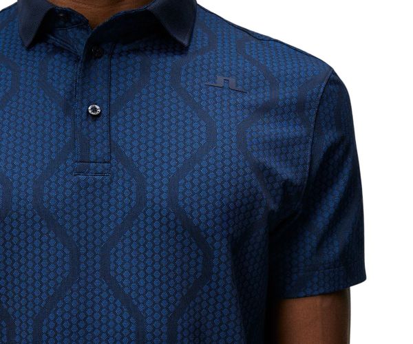 Polo J.Lindeberg Mat Jacquard Regular Fit