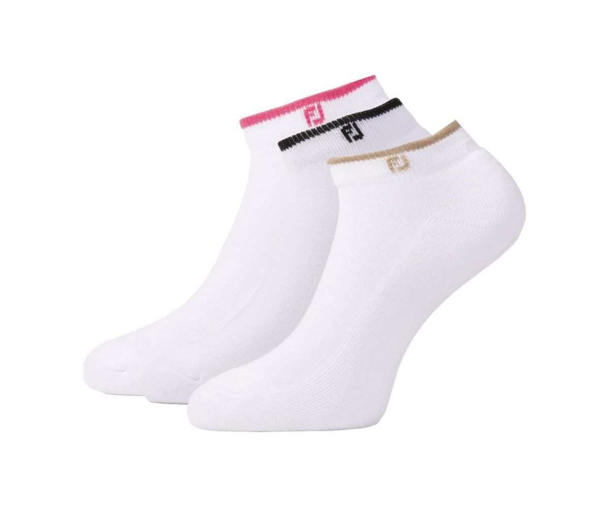 Chaussettes Femme Footjoy ComfortSof Sportlet 3P - Confort et Douceur