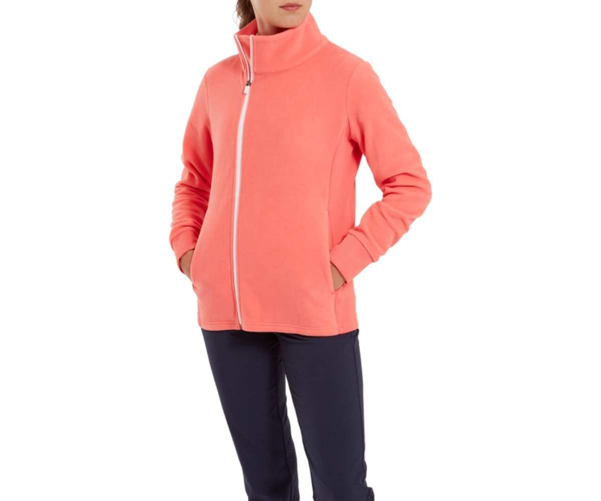 Pull Femme Footjoy Asymmetric Fleece Full Zip - Confort et Chaleur