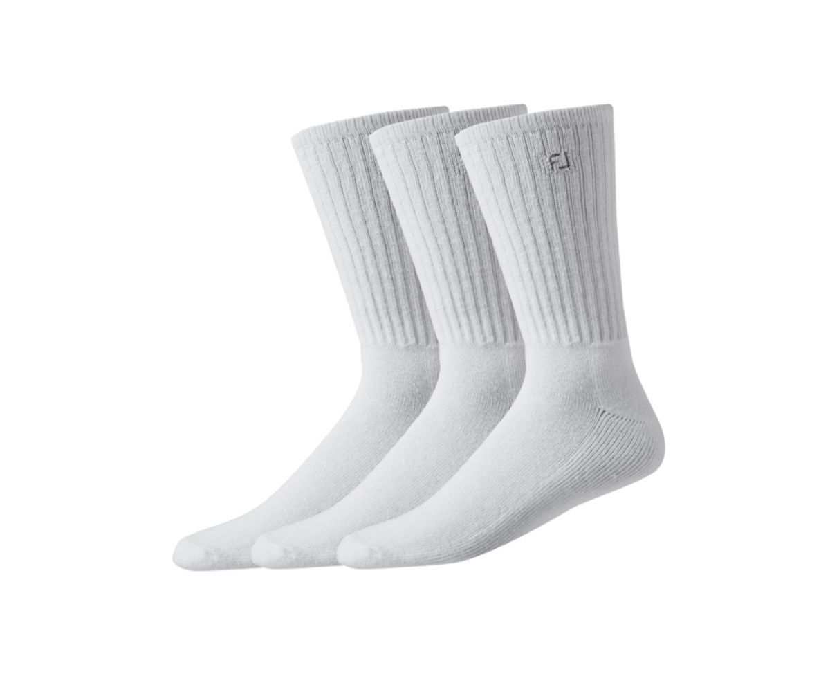Chaussettes Footjoy ComfortSof Crew 3P - Confort et Respirabilité