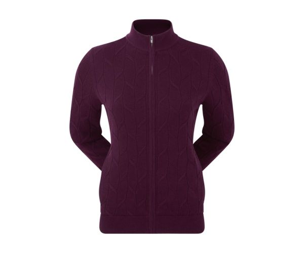 Pull Femme Footjoy Lined Full Zip - Chaleur et Confort pour le Golf