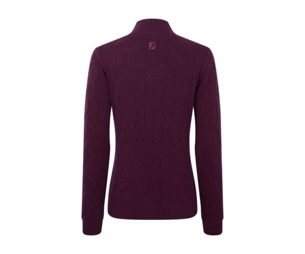 Pull Femme Footjoy Lined Full Zip - Chaleur et Confort pour le Golf