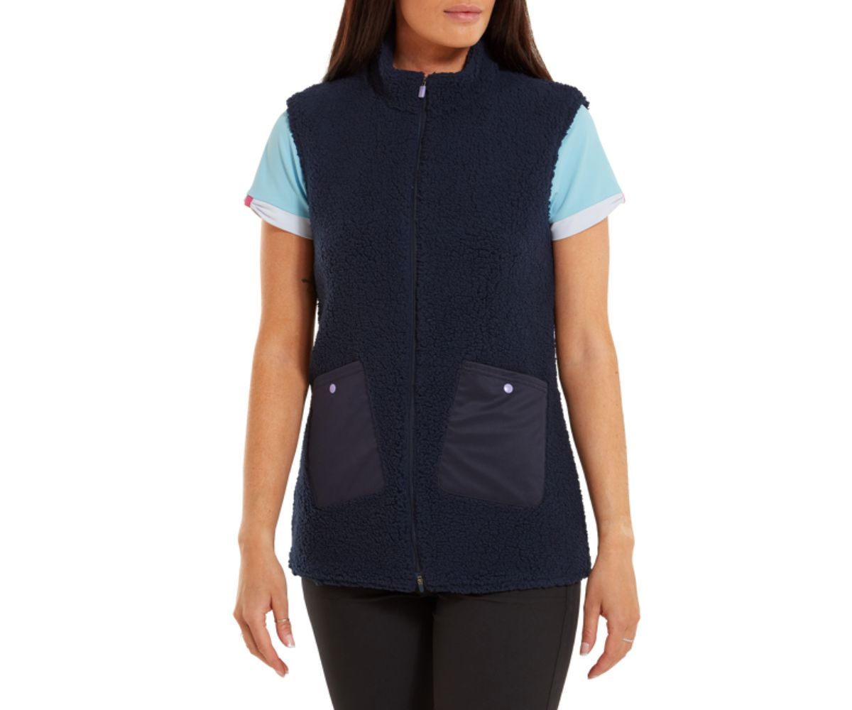 Veste sans Manches Femme Footjoy Sherpa Full Zip