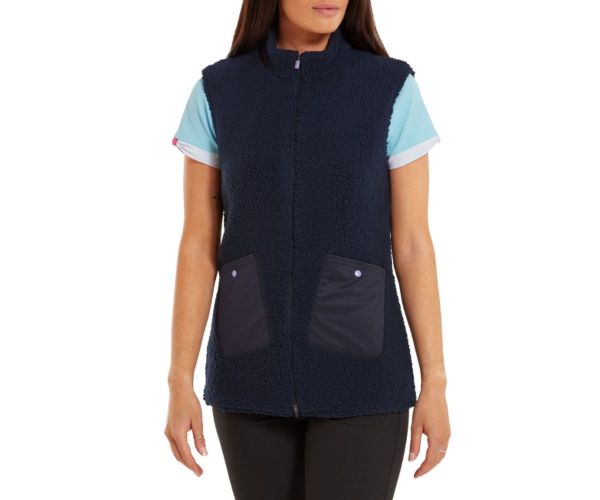 Veste sans Manches Femme Footjoy Sherpa Full Zip