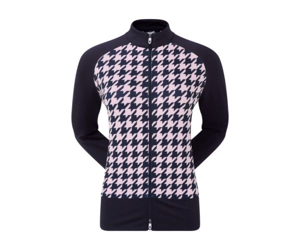 Veste Femme Footjoy Houndstooth Midlayer Full Zip