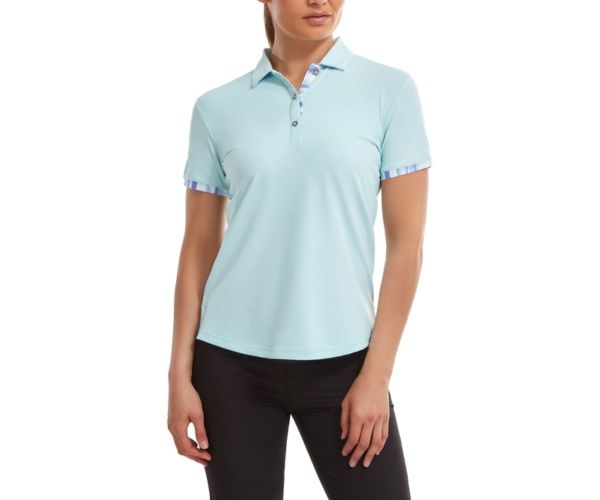 Polo Femme Footjoy Watercolour Trim Pique