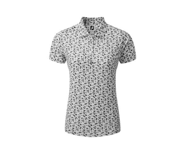 Polo Femme Footjoy Floral Print Lisle