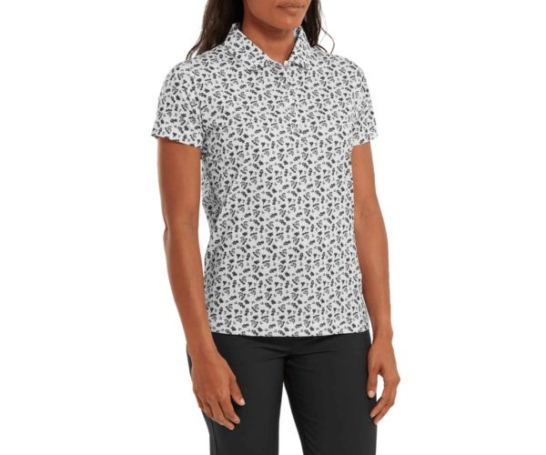 Polo Femme Footjoy Floral Print Lisle