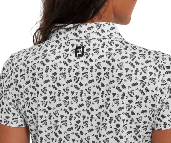 Polo Femme Footjoy Floral Print Lisle
