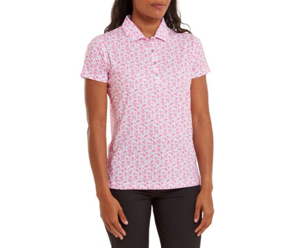 Polo Femme Footjoy Floral Print Lisle