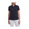 Polo Femme Footjoy Stretch Pique Solid SS24 Navy