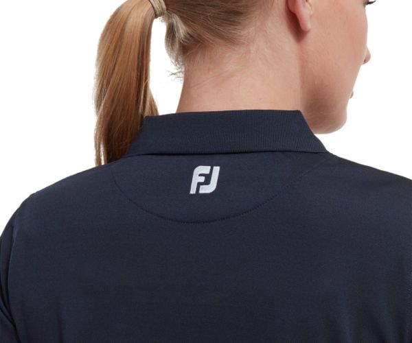 Polo Femme Footjoy Stretch Pique Solid SS24 Navy