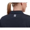 Polo Femme Footjoy Stretch Pique Solid SS24 Navy