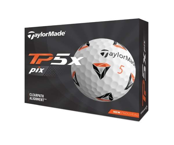 Boîte Balles Taylormade TP5X Pix