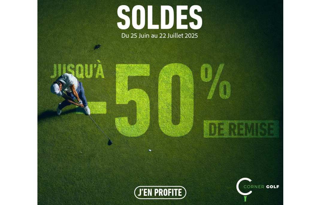 Soldes d’été Golf 2025 | Clubs, Textiles et Accessoires en Promotion
