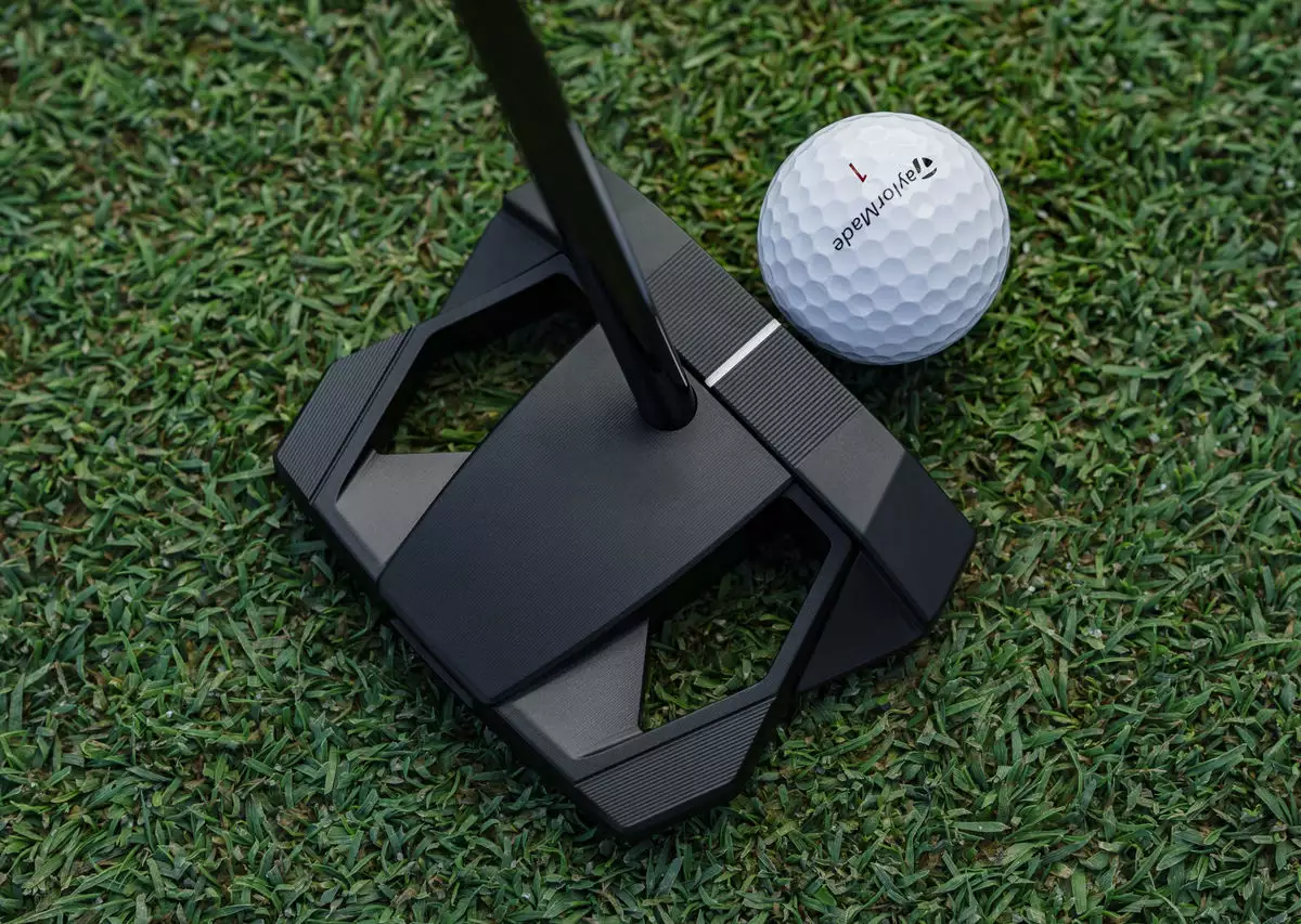 TaylorMade Spider ZT Black, putter zéro-torque