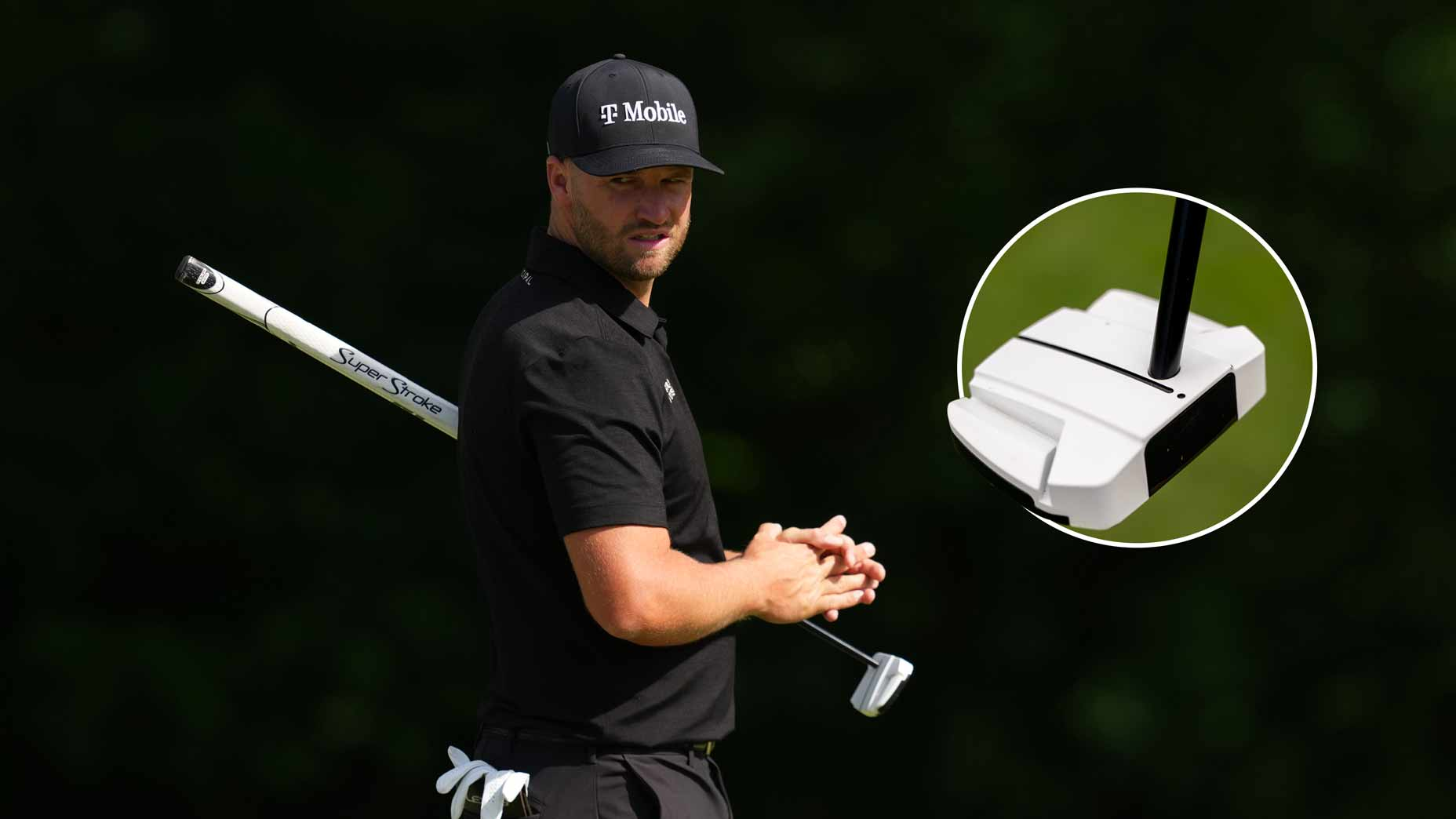 Wyndham Clark et son putter Ping Scottsdale TEC Onset