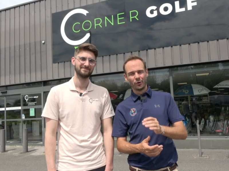 Ben Cadiou et l'émission Sweetspot en visite chez Corner Golf !